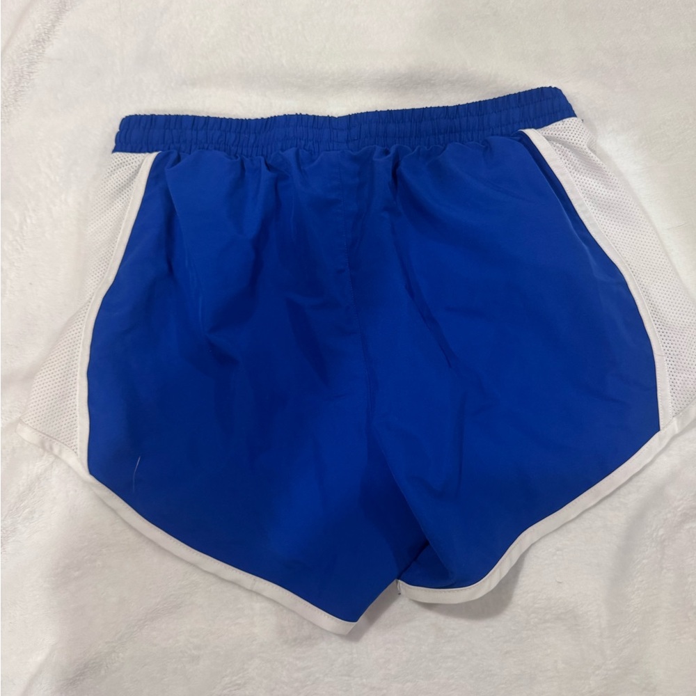 Under Armour Women's Blue Athletic Shorts-S - Picture 2 of 4